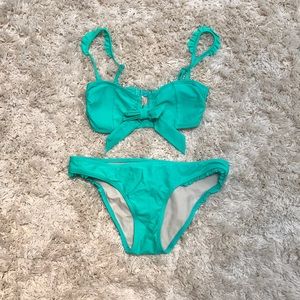 ASOS vintage inspired turquoise bikini
